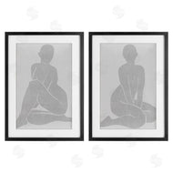 Melissa Wang | Veiled Nude Silhouettes
