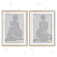 Melissa Wang | Veiled Nude Silhouettes