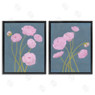 Grace Popp | Posies over Dusty Grey
