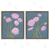 Grace Popp | Posies over Dusty Grey