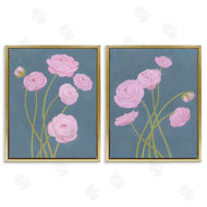 Grace Popp | Posies over Dusty Grey