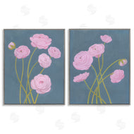 Grace Popp | Posies over Dusty Grey