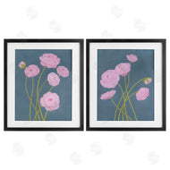 Grace Popp | Posies over Dusty Grey
