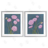 Grace Popp | Posies over Dusty Grey