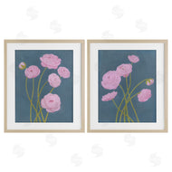 Grace Popp | Posies over Dusty Grey