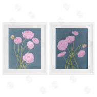 Grace Popp | Posies over Dusty Grey