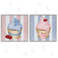 Lori Mosley | Pink & Blue Cupcakes