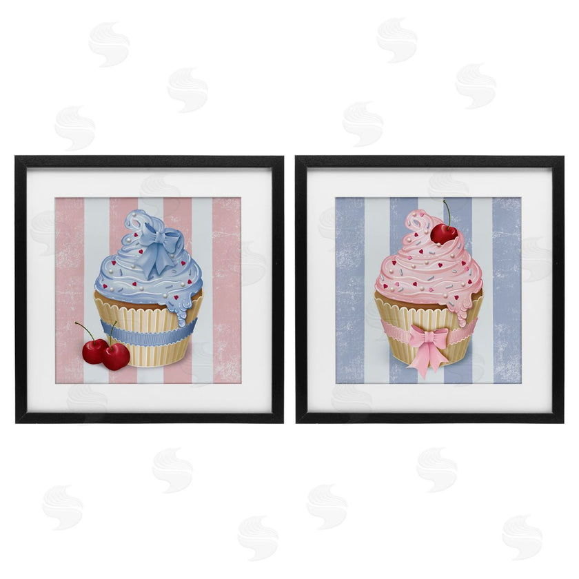 Lori Mosley | Pink & Blue Cupcakes