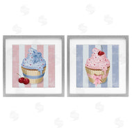 Lori Mosley | Pink & Blue Cupcakes