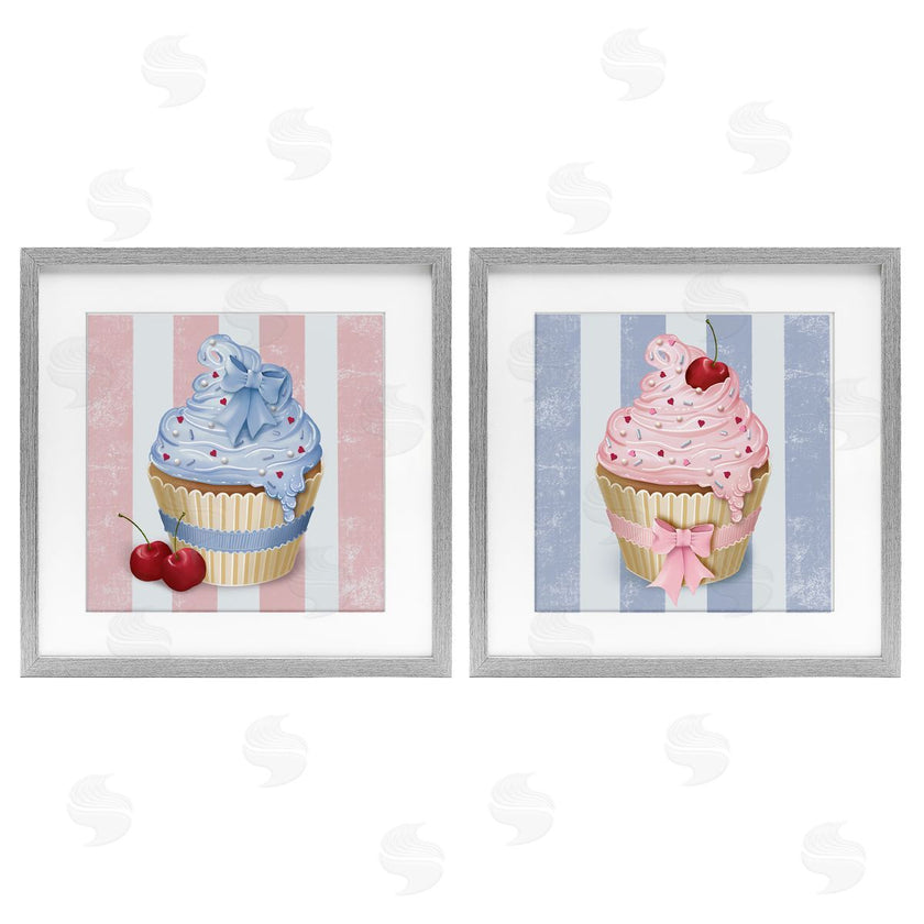 Lori Mosley | Pink & Blue Cupcakes
