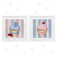 Lori Mosley | Pink & Blue Cupcakes