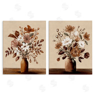 Kristen Dalpiaz | Mocha Bouquet Vases