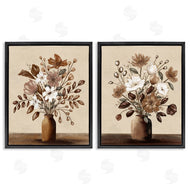 Kristen Dalpiaz | Mocha Bouquet Vases
