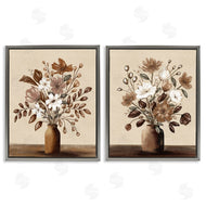Kristen Dalpiaz | Mocha Bouquet Vases
