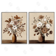 Kristen Dalpiaz | Mocha Bouquet Vases