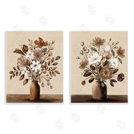 Kristen Dalpiaz | Mocha Bouquet Vases