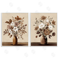 Kristen Dalpiaz | Mocha Bouquet Vases