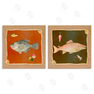 Lee Ann Sanders | Fish & Lures over Houndstooth