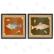 Lee Ann Sanders | Fish & Lures over Houndstooth