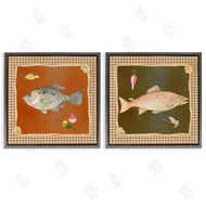 Lee Ann Sanders | Fish & Lures over Houndstooth