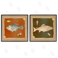 Lee Ann Sanders | Fish & Lures over Houndstooth