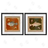 Lee Ann Sanders | Fish & Lures over Houndstooth