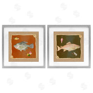 Lee Ann Sanders | Fish & Lures over Houndstooth