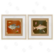 Lee Ann Sanders | Fish & Lures over Houndstooth