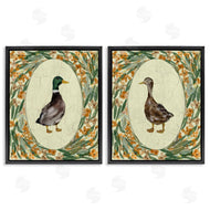Yen | Country Floral Duck Portraits