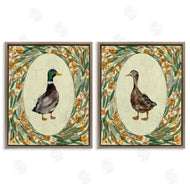 Yen | Country Floral Duck Portraits