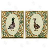 Yen | Country Floral Duck Portraits