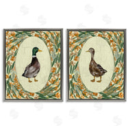 Yen | Country Floral Duck Portraits