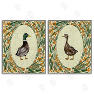 Yen | Country Floral Duck Portraits