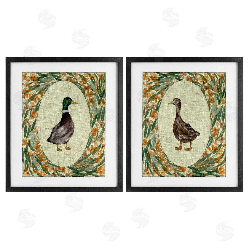 Yen | Country Floral Duck Portraits