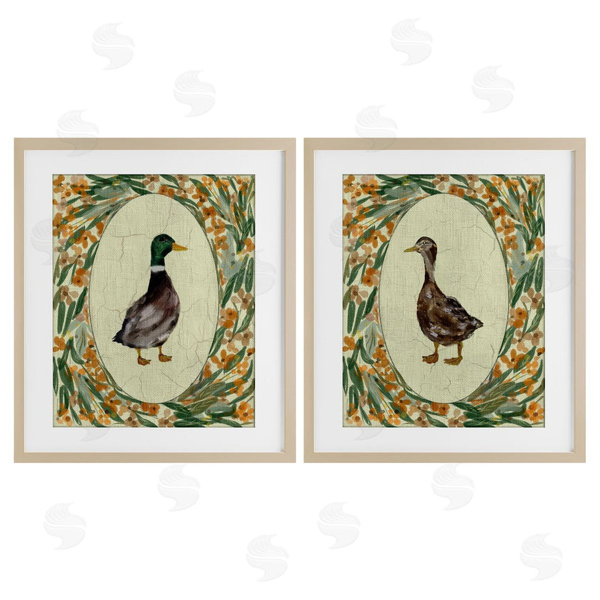 Yen | Country Floral Duck Portraits