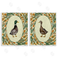 Yen | Country Floral Duck Portraits