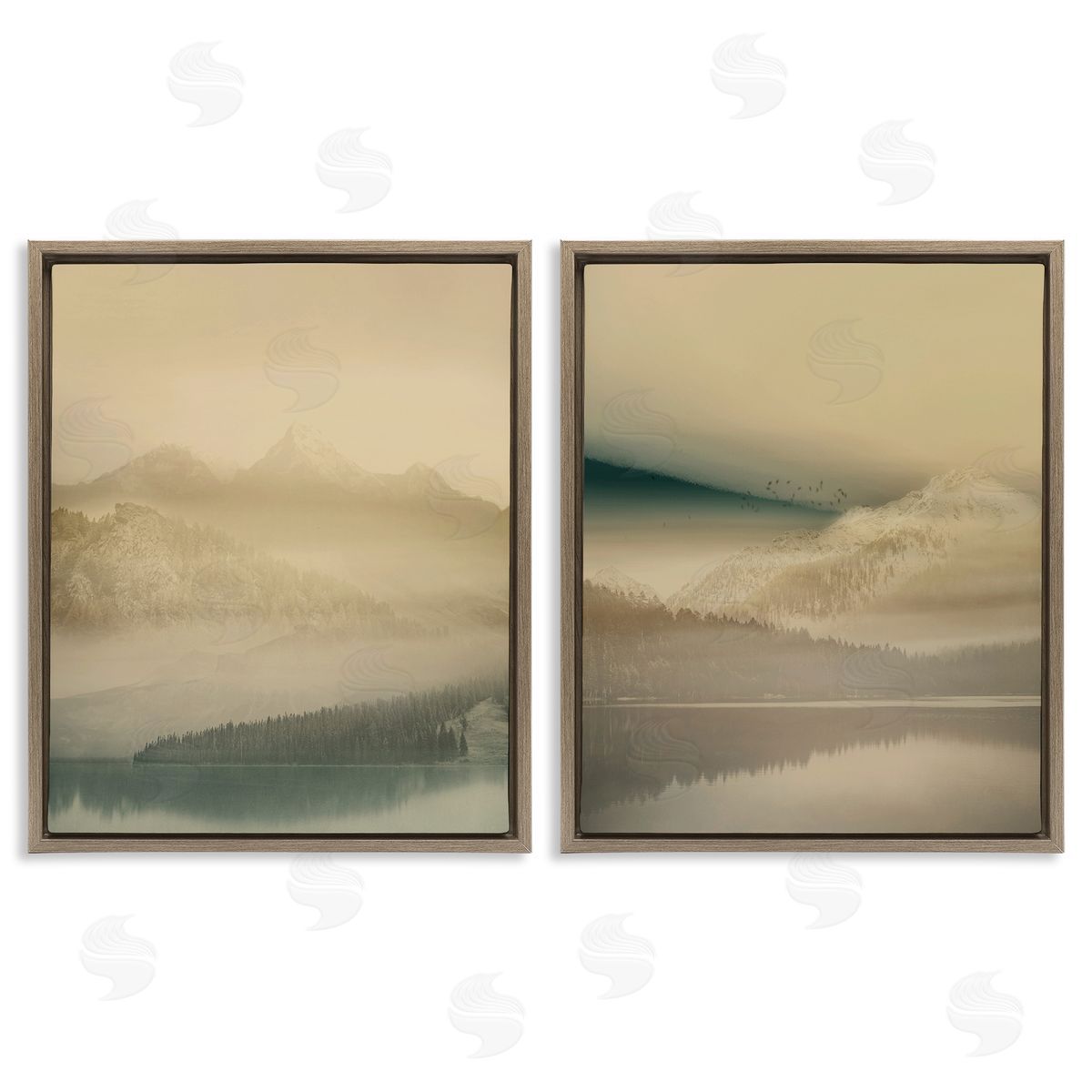 Gemma Bardot Misty Nature Awakening Canvas Wall Art Print
