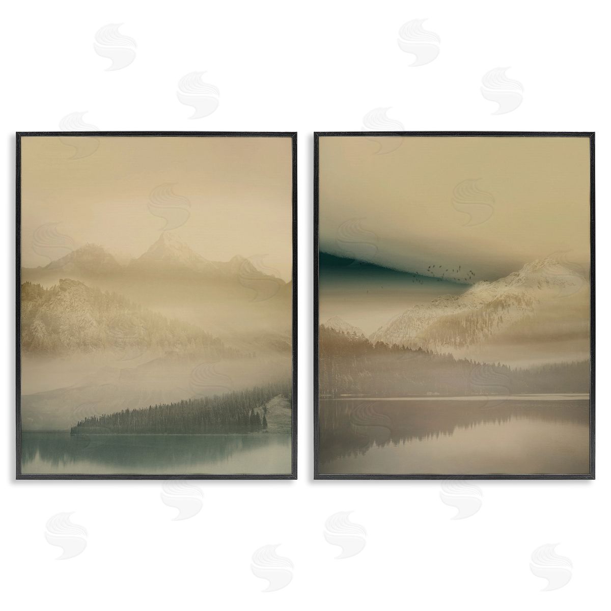 Gemma Bardot Misty Nature Awakening Canvas Wall Art Print