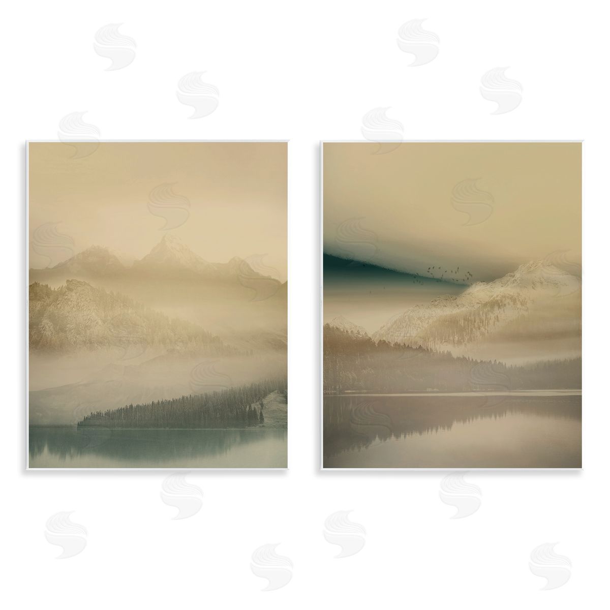 Gemma Bardot Misty Nature Awakening Canvas Wall Art Print
