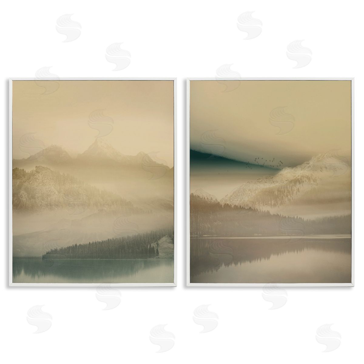 Gemma Bardot Misty Nature Awakening Canvas Wall Art Print