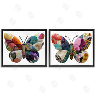 Annabelle Hall | Unique Patchworked Butterflies