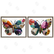 Annabelle Hall | Unique Patchworked Butterflies