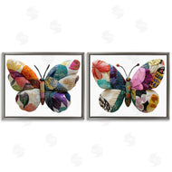 Annabelle Hall | Unique Patchworked Butterflies