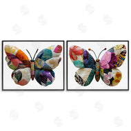 Annabelle Hall | Unique Patchworked Butterflies