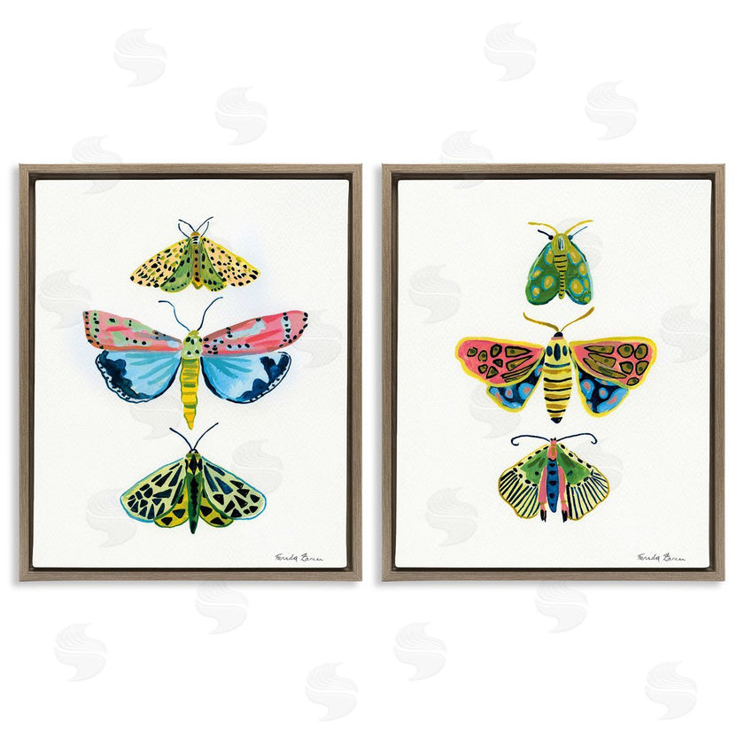 Farida Zaman | Bright Moths Symmetry