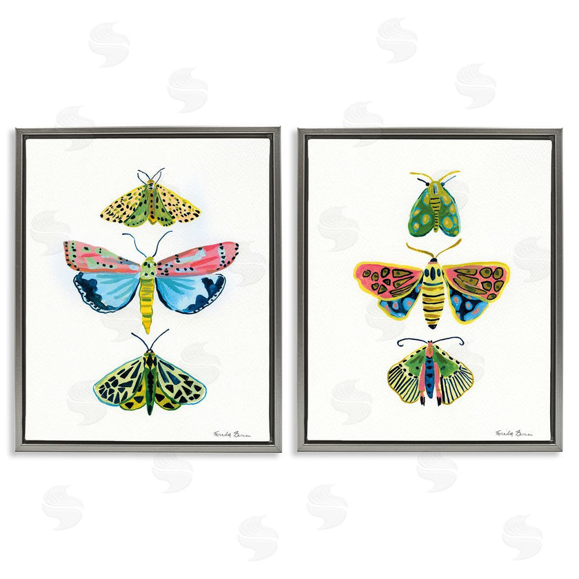 Farida Zaman | Bright Moths Symmetry