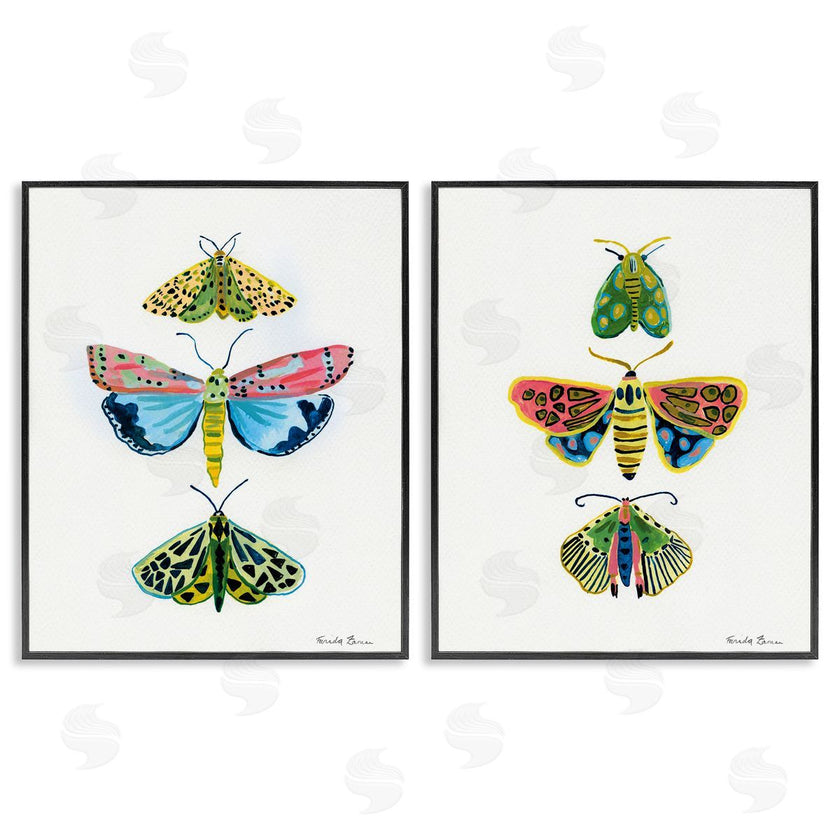 Farida Zaman | Bright Moths Symmetry