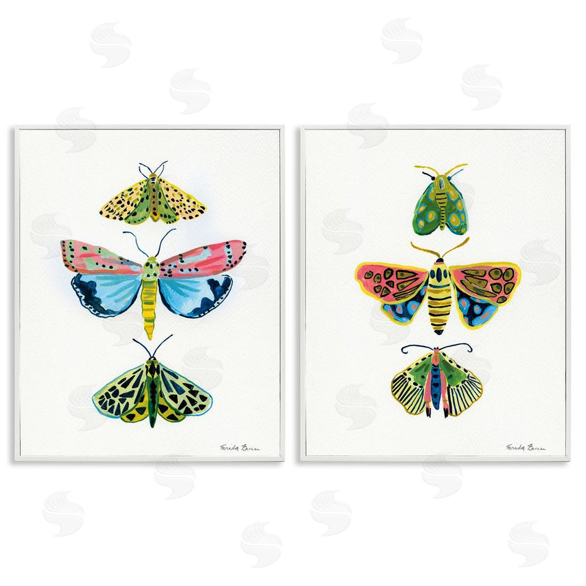 Farida Zaman | Bright Moths Symmetry