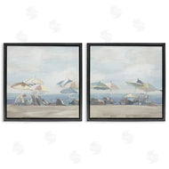 Liz Jardine | Pale Beach Day Umbrellas