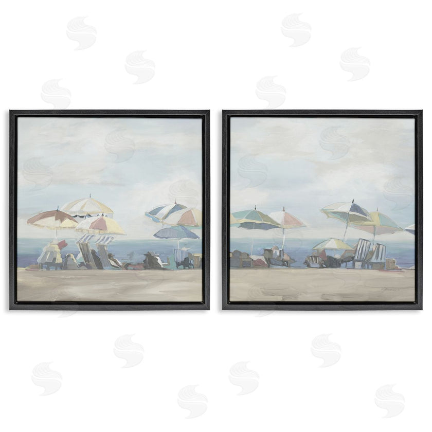 Liz Jardine | Pale Beach Day Umbrellas